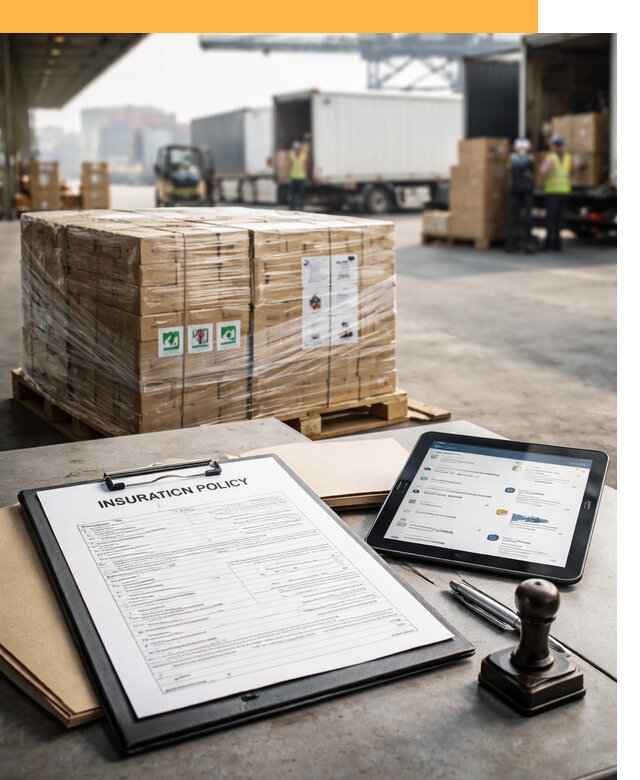 Страхование международных грузов от 3654 руб, полная защита