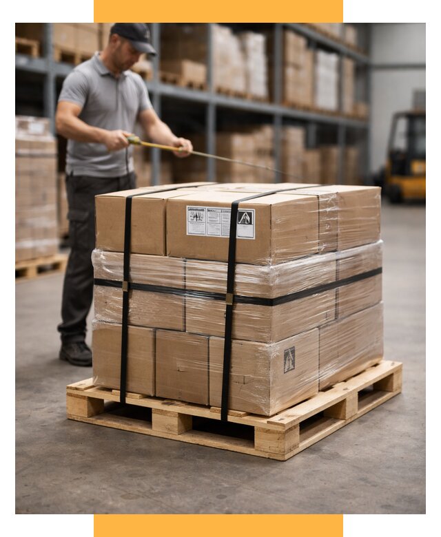 Упаковка и паллетирование грузов от 3654 р. | СетСервис-Кмы