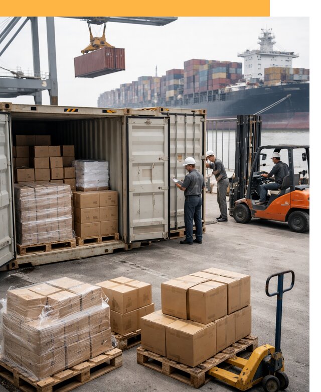 Контейнерные перевозки из Китая под ключ от 125268 руб/контейнер