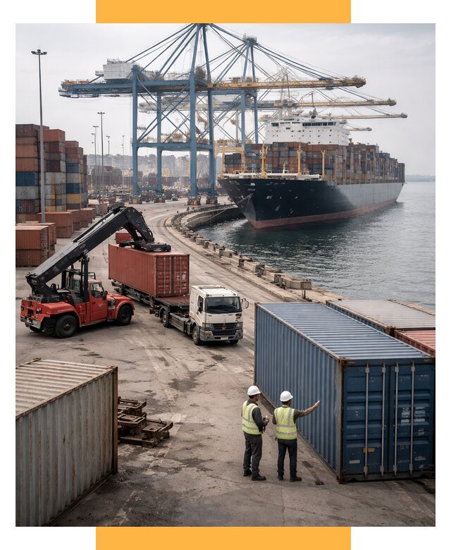 Морские перевозки из Европы от 62634 р. за контейнер | СетСервис-Кмы