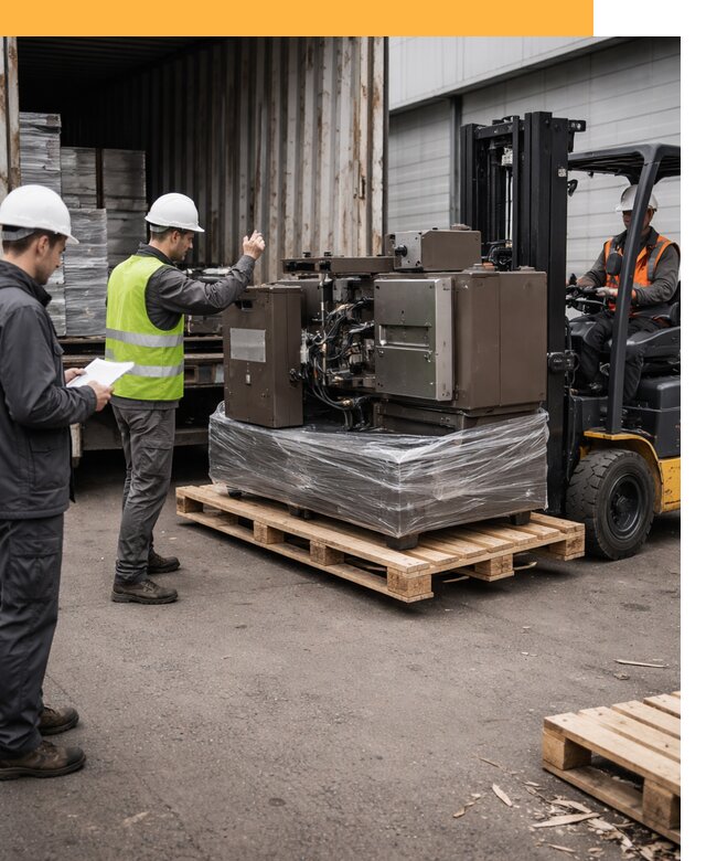 Доставка промышленного оборудования из Европы от 46976