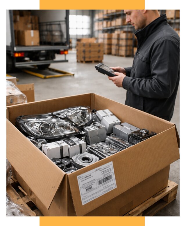 Доставка автозапчастей из Европы под ключ от 13049 р. | СетСервис-Кмы