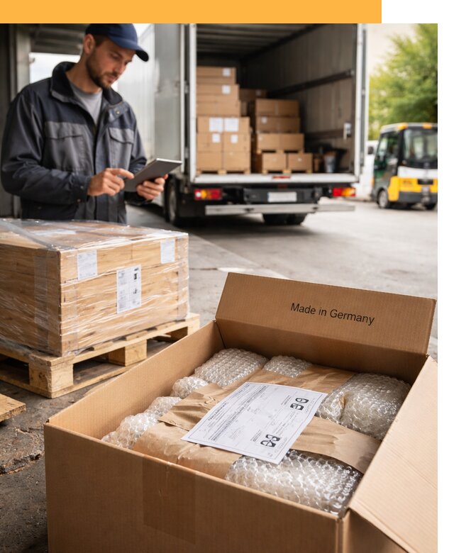 Доставка грузов из Германии от 46976 руб с таможенным оформлением
