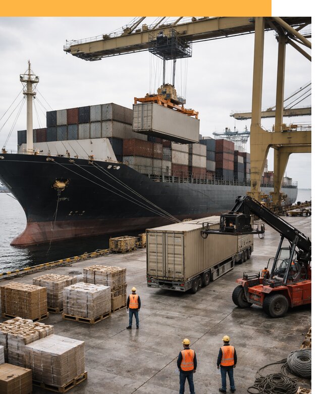 Морские перевозки из Индии: доставка FCL/LCL, таможня от 125268