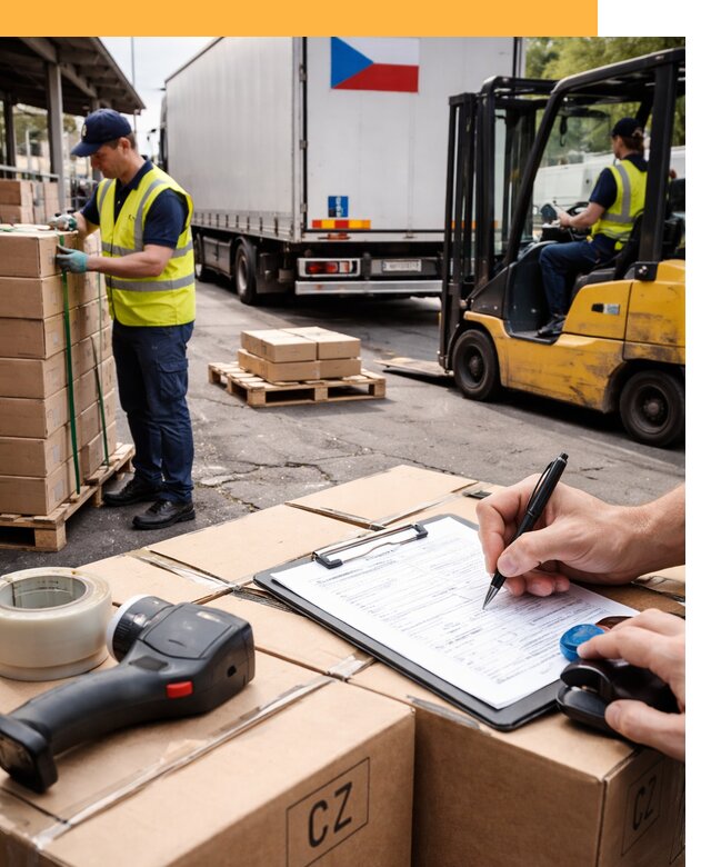 Доставка грузов в Чехию от 36537 руб, международные перевозки