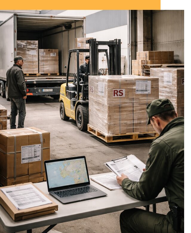 Доставка грузов в Сербию от 46976 руб, международные перевозки