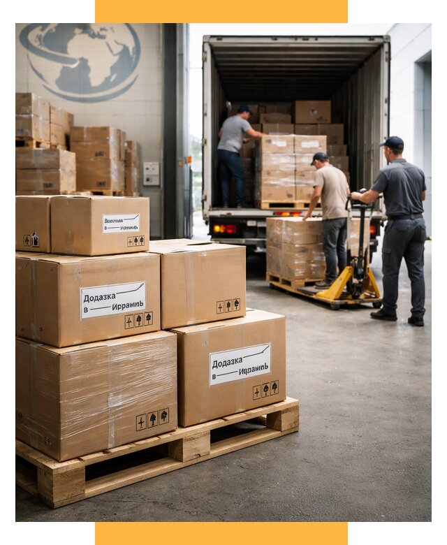 Доставка грузов в Израиль и экспорт от 46976 р. СетСервис-Кмы