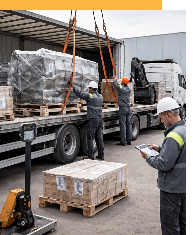 Перевозка крупного оборудования по миру от 31317 руб