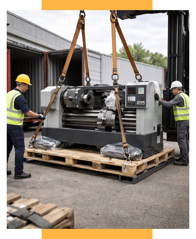 Перевозка станков и таможня от 62634 р. | СетСервис-Кмы логистика