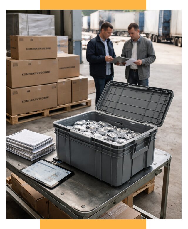 Перевозка комплектующих из Китая от 6785 р. | СетСервис-Кмы