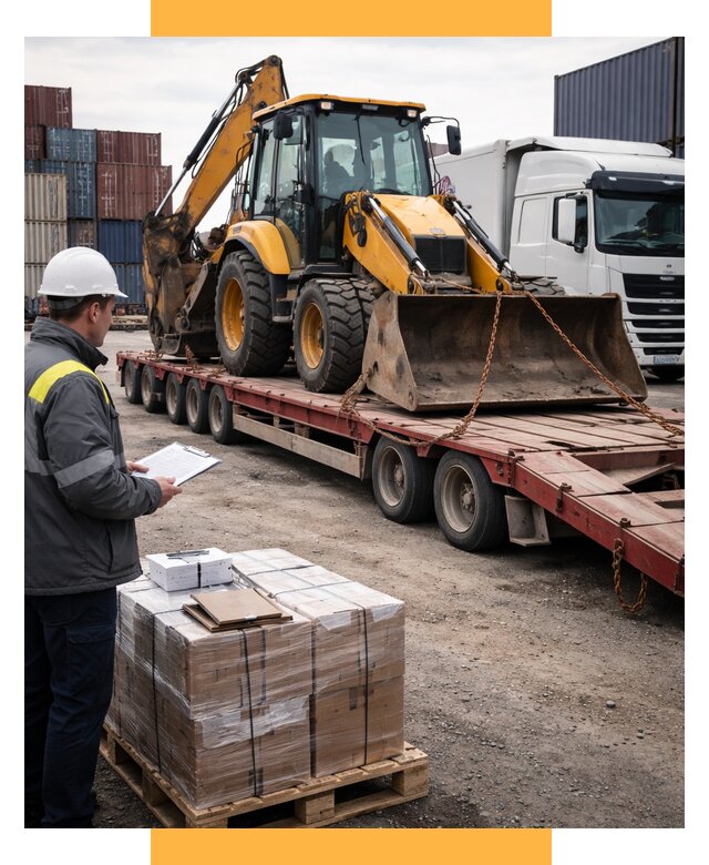 Международная перевозка спецтехники от 46976 р., СетСервис-Кмы