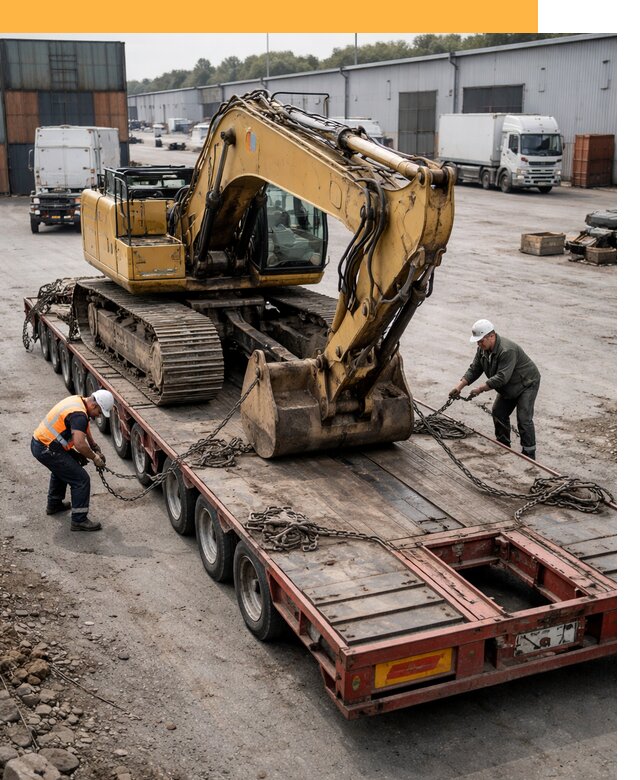 Перевозка спецтехники по России и миру от 46976 руб