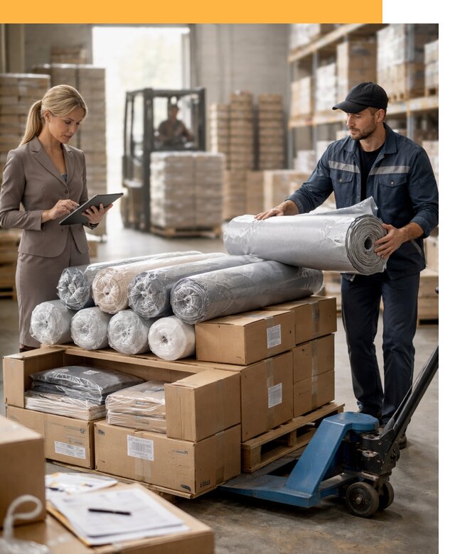 Перевозка текстиля по миру от 15659 руб. с таможней и страхованием