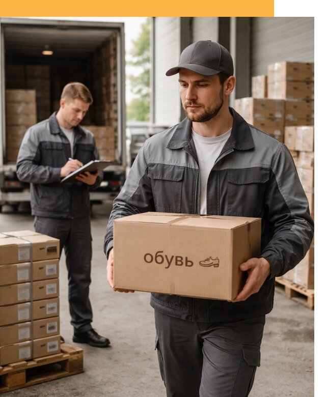 Международная перевозка обуви с таможенным оформлением от 4698