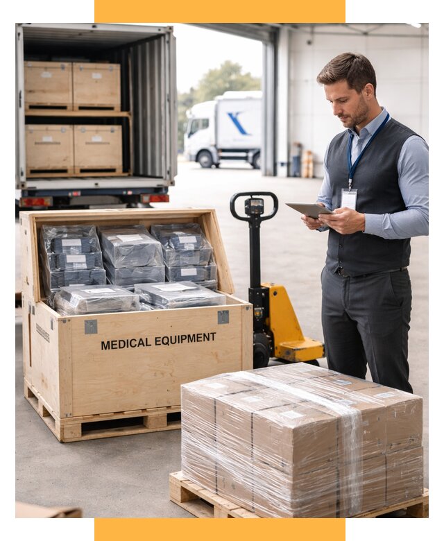 Перевозка медицинского оборудования от 15659 р. в СетСервис-Кмы