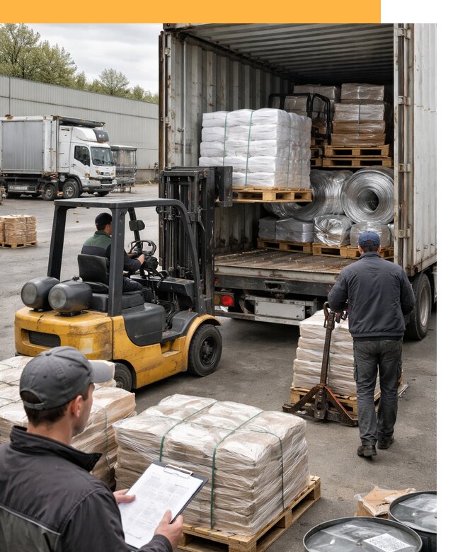 Международная перевозка сырья для производства от 6785 руб