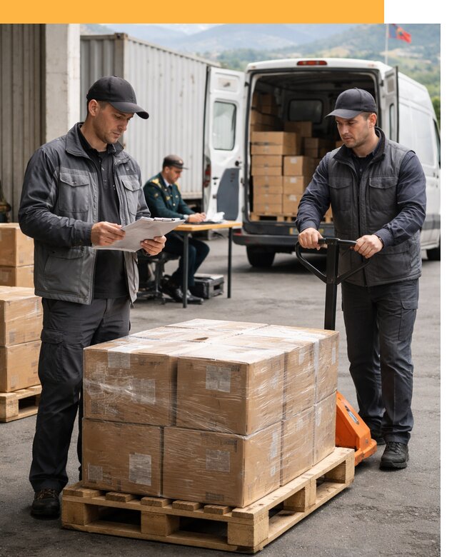 Доставка грузов через Армению, быстрая таможенная очистка от 26098