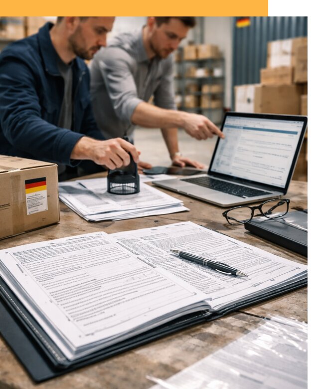 Таможенное оформление грузов из Германии от 9395 руб.