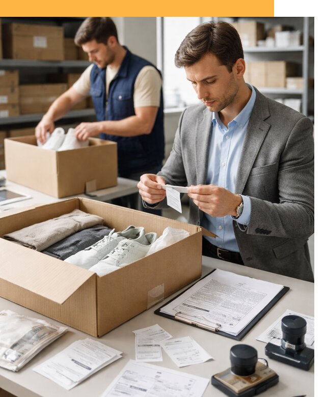 Таможенное оформление одежды и обуви по выгодной цене от 6785 руб