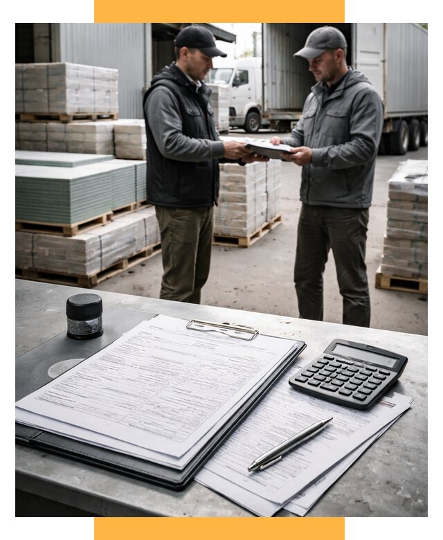 Таможенное оформление стройматериалов от 8873 р. | СетСервис-Кмы