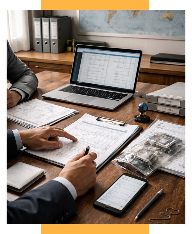 Проверка поставщика за рубежом от 8873 р. | СетСервис-Кмы аудит