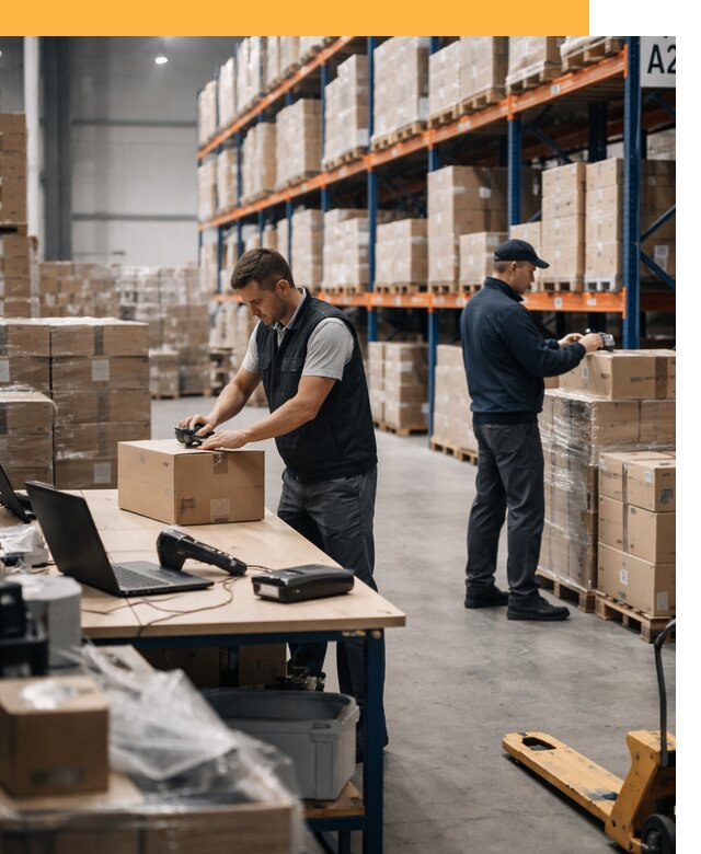 Склад консолидации в Европе: хранение, сортировка от 6785